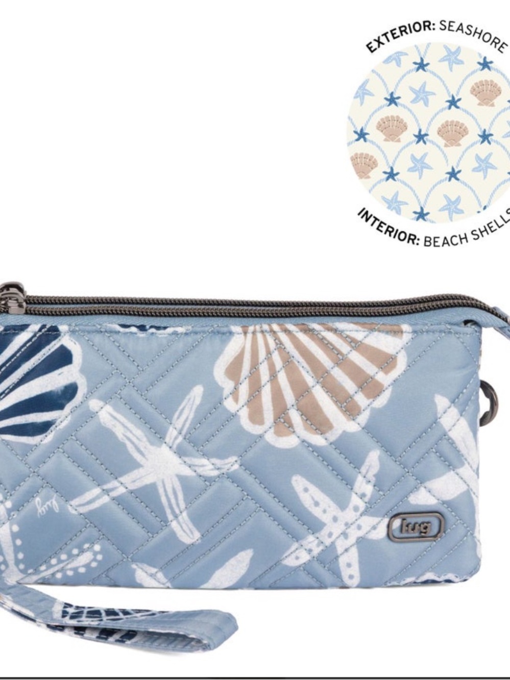 Lug Frolic RFID Wristlet Seashore